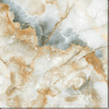 2016 super quality popular full polished glazed lobby porcelain floor tiles in Foshan
